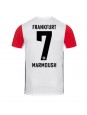 Moške Nogometnih dresov Eintracht Frankfurt Omar Marmoush #7 Domači 2024-25 Kratki rokavi